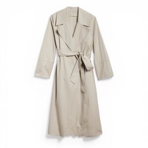 NWT Banana Republic Long Cotton Belted Trench